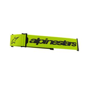 Alpinestars Supertech/Vision 8 fluo keltainen/musta suojalasien hihna