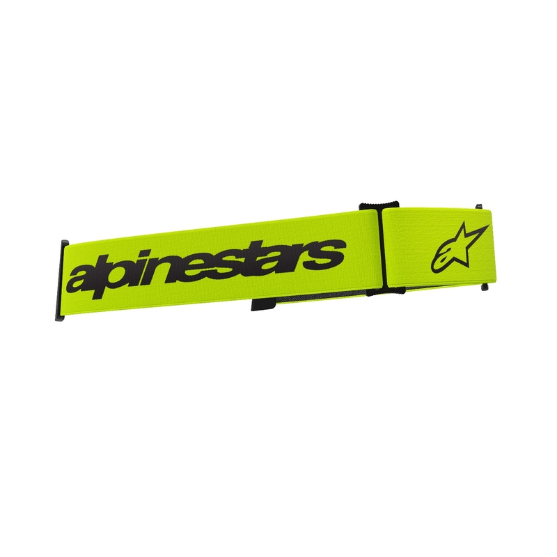 Alpinestars Supertech/Vision 8 fluo keltainen/musta suojalasien hihna