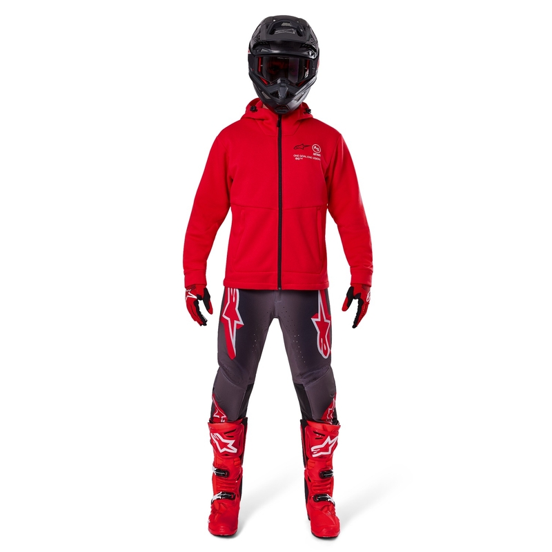 Alpinestars Racer MX Fleece punainen