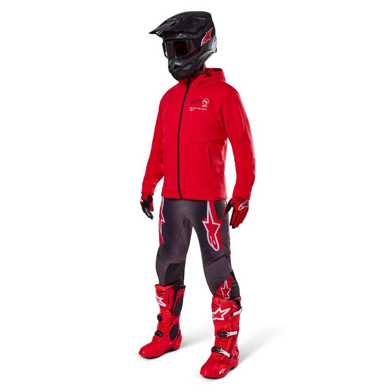 Alpinestars Racer MX Fleece punainen