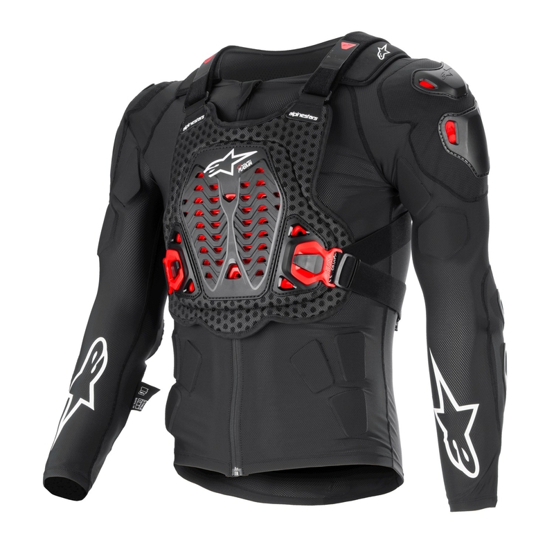 Alpinestars Bionic XTR Plasma musta-puna-valkoinen vartalosuojain
