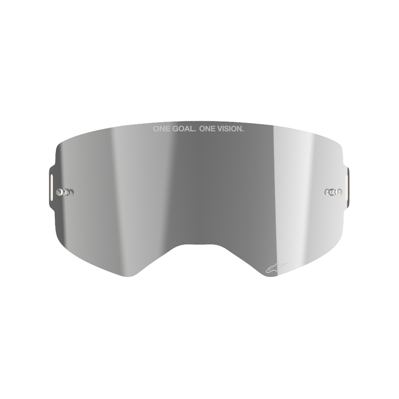 Plexilasi Alpinestars Supertech Absolute Vision™ peilattu hopea