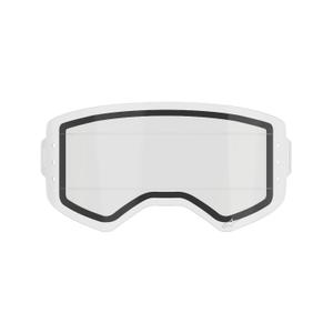 Alpinestars Supertech suojalasien linssi, jossa on kaksinkertainen huurtumisenesto roll-off-järjestelmälle kirkas.