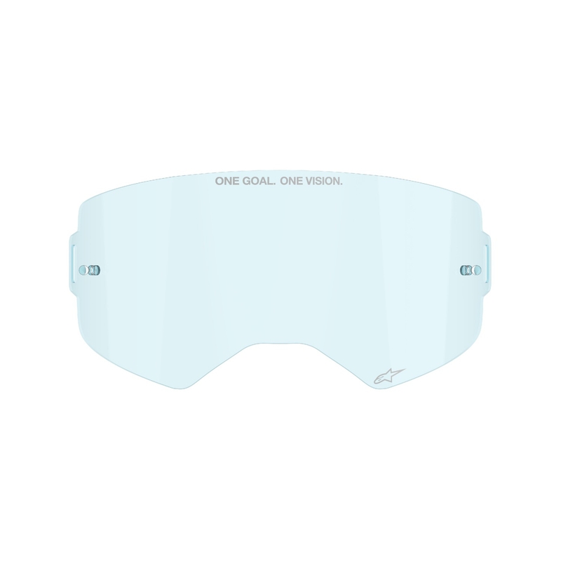 Plexi Alpinestars Supertech sinisille suojalaseille.