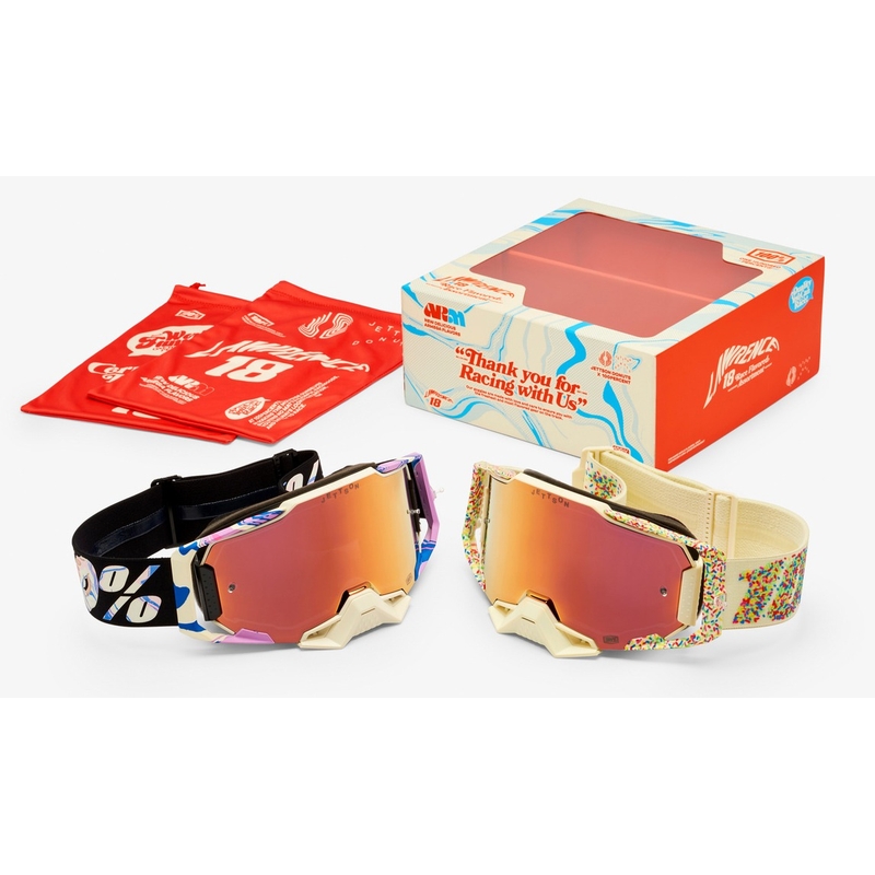 Motocrosslasisarja 100% Armega 2 Le Donut 2 kpl.