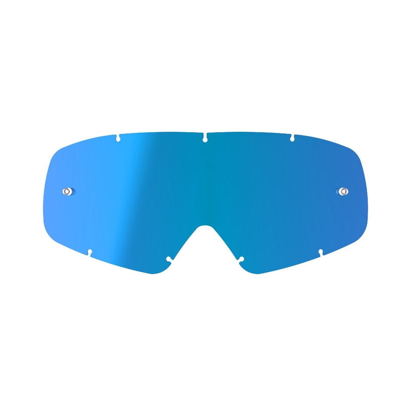 Alpinestars Vision Youth peilattu sininen lasten plexi suojalaseille