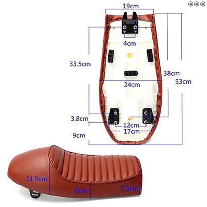 Univerzální sedák na moto R-TOOL Cafe Racer Racing