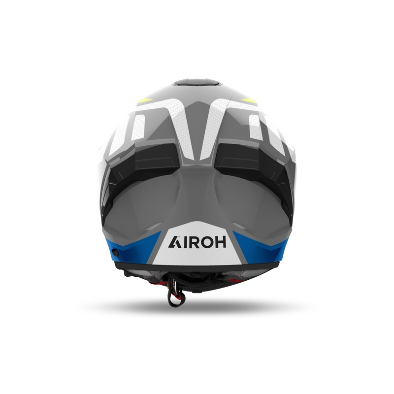 Integroitu moottoripyöräkypärä Airoh MATRYX Rider kiiltävä sininen