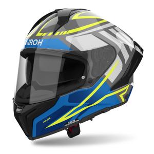 Integroitu moottoripyöräkypärä Airoh MATRYX Rider kiiltävä sininen