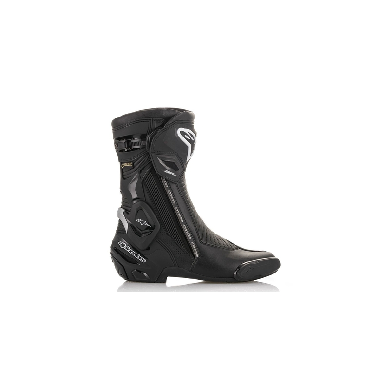 Alpinestars SMX Plus 2 Gore-Tex Black-Silver Moottoripyöräilykengät