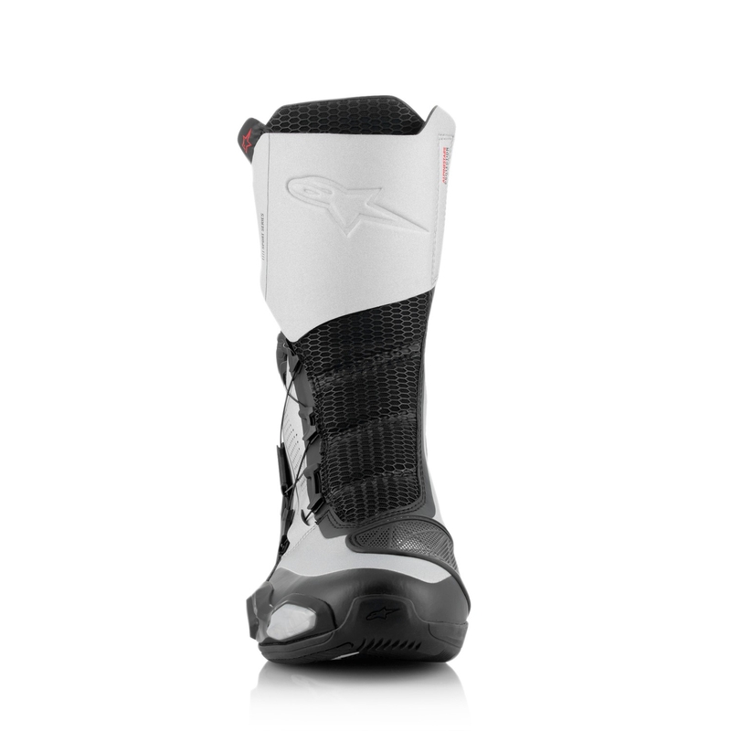Alpinestars SP-X BOA moottoripyöräsaappaat musta ja hopea