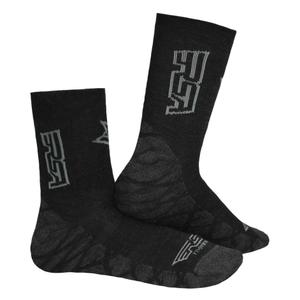 RSA Allride Merino sukat tummanharmaa