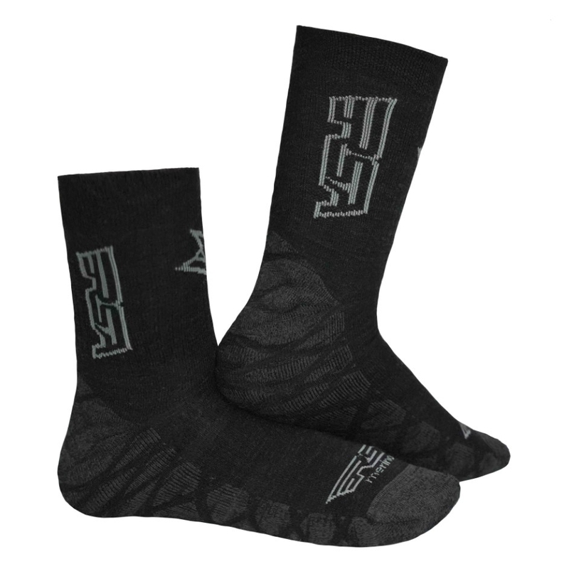 RSA Allride Merino sukat tummanharmaa