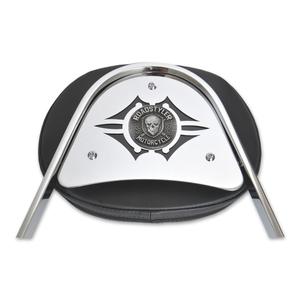 Matkustajan istuimen selkänojan korvaava suojus, jossa on RoadStyler 8 -motiivi