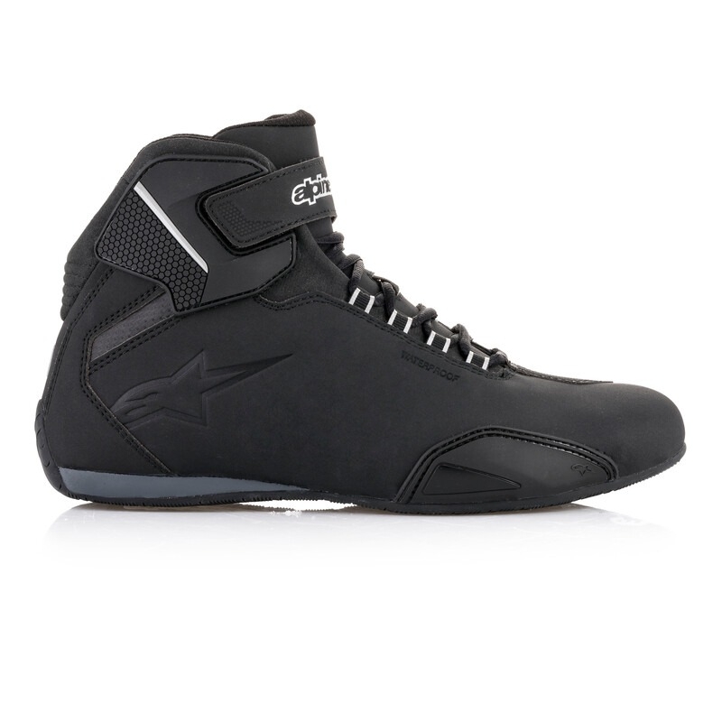 Alpinestars Sektor Vedenpitävä moottoripyörä saappaat Musta
