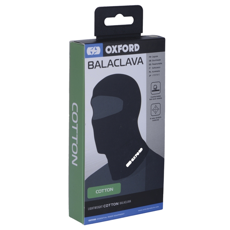 Oxford Balaclava musta