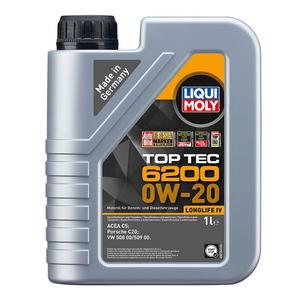 LIQUI MOLY Top Tec 6200 0W-20 Synteettinen moottoriöljy 1 l