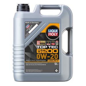 LIQUI MOLY Top Tec 6200 0W-20 Synteettinen moottoriöljy 5 l