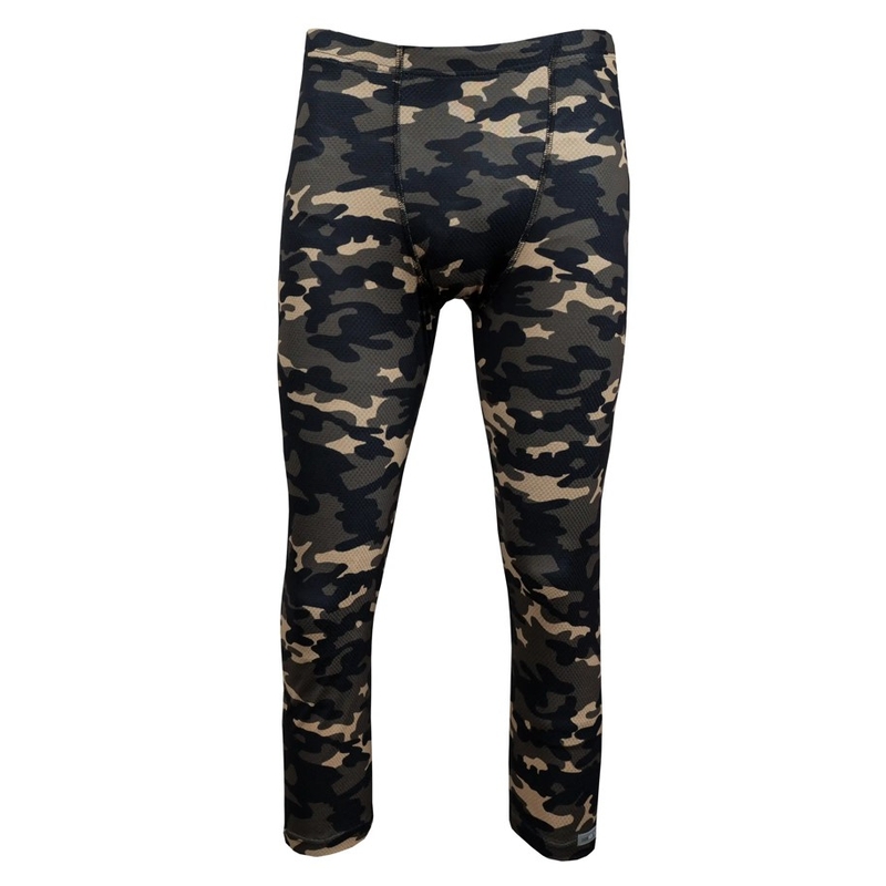 Lämpöalushousut nanosilver® 3/4 camo oliivinvihreä