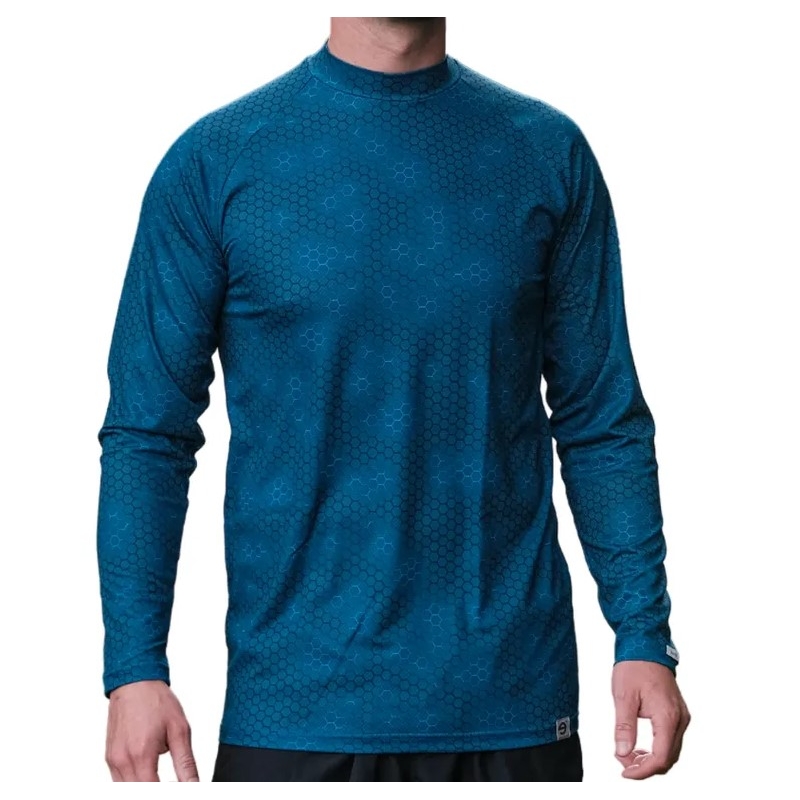 Thermal T-paita nanosilver® Muovi tummansininen alennusmyynti