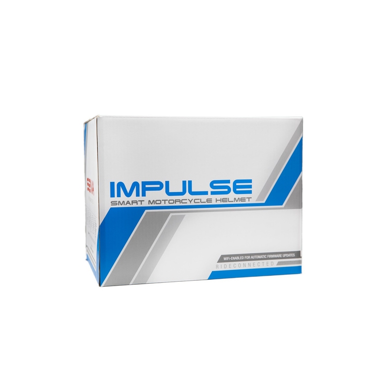 SENA moottoripyöräilykypärä Mesh-kuulokkeilla Impulse musta mattapintainen