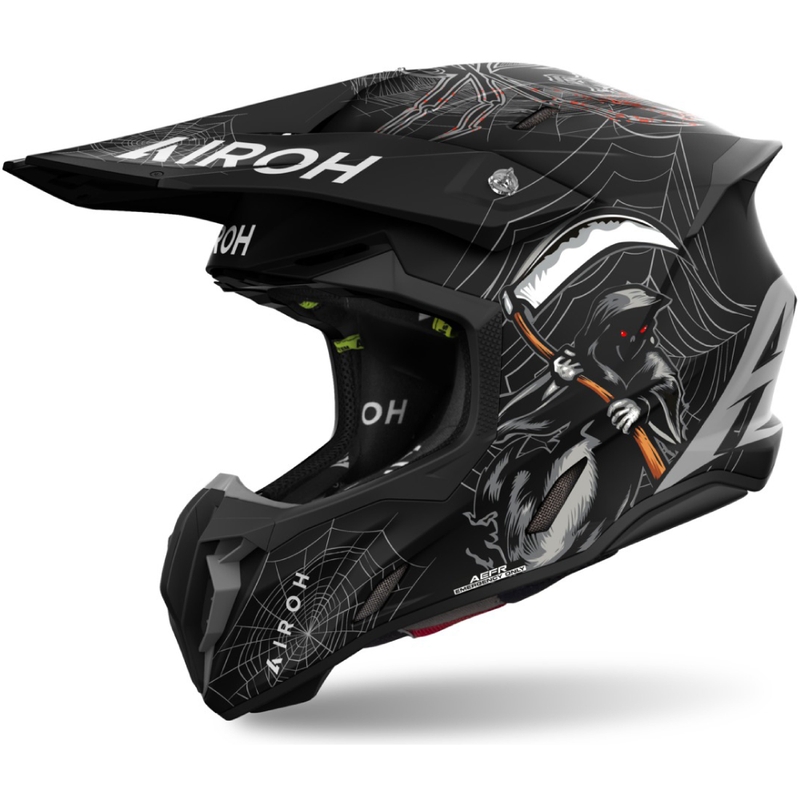 Motocross-kypärä Airoh Twist 3 Arcade matto