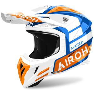 Motocross kypärä Airoh Aviator Ace 2 Sake kiiltävä oranssi