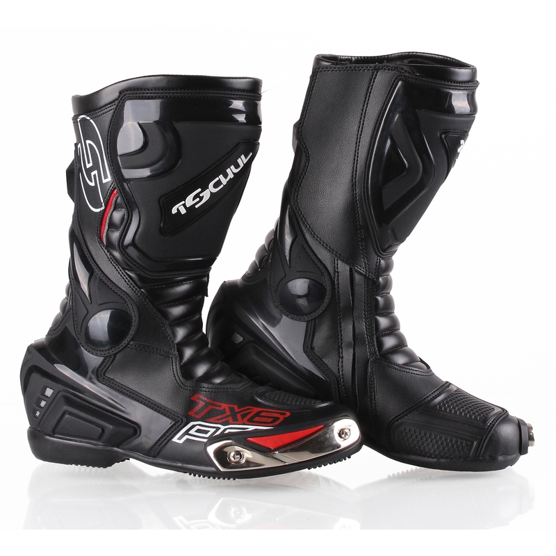 Boty na motorku Tschul TX6-Pro černé výprodej