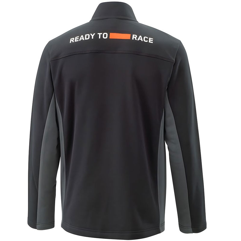 Huppari KTM Mechanic Zip musta-oranssi