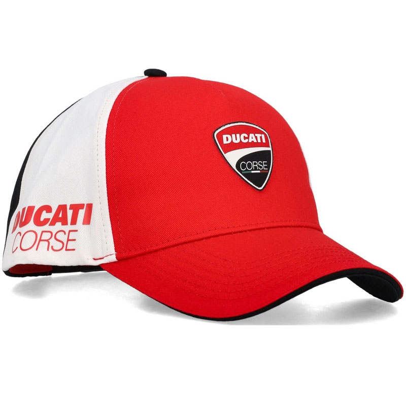 Ducati snapback lippis punainen-valko-musta