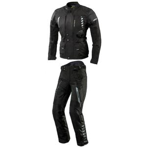 Moto-puku Rebelhorn Hiker II musta alennusmyynti
