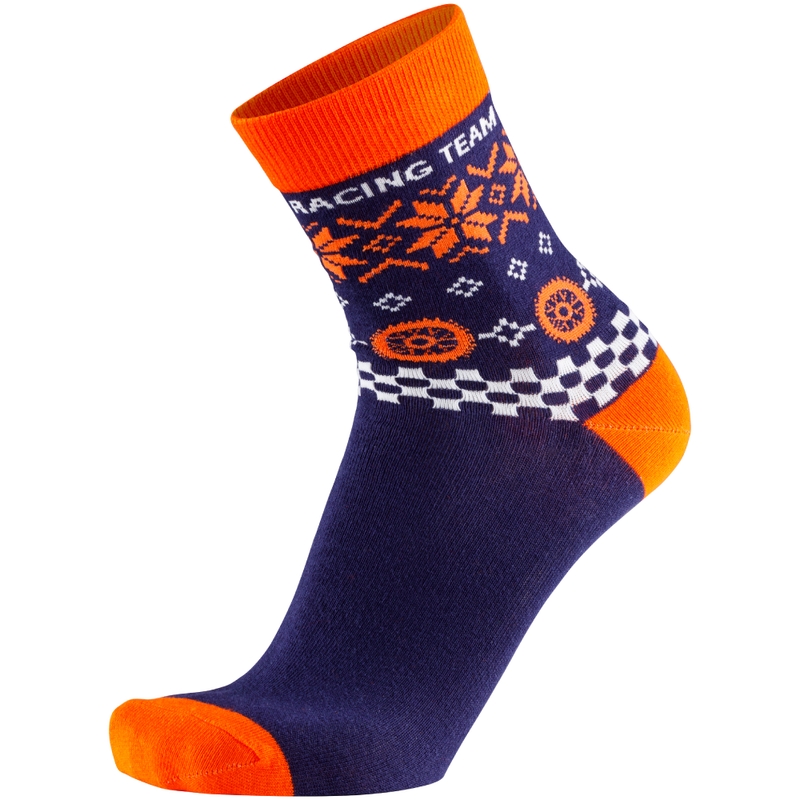 Red Bull KTM talvisukat sini-oranssi