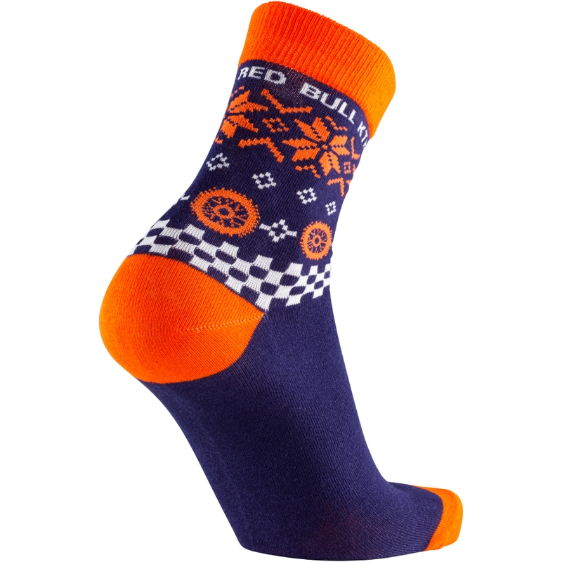 Red Bull KTM talvisukat sini-oranssi