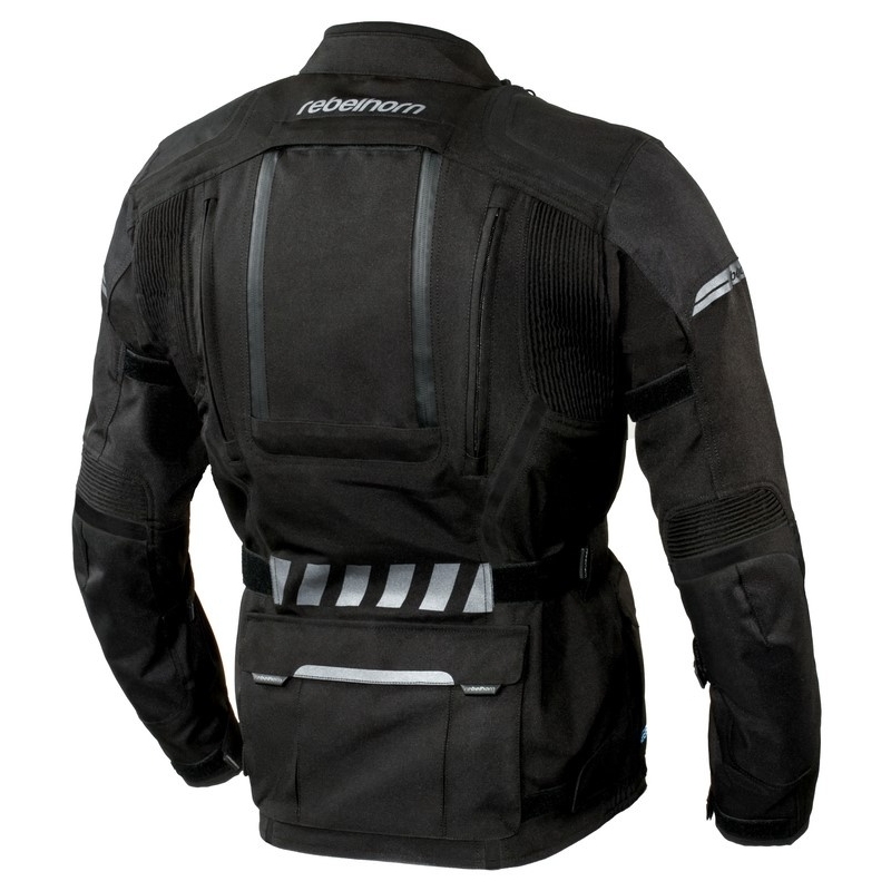 Moto-puku Rebelhorn Hiker II musta alennusmyynti