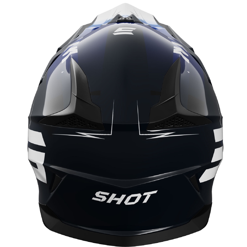 Motokrosová helma Shot Pulse X-Trem modrá