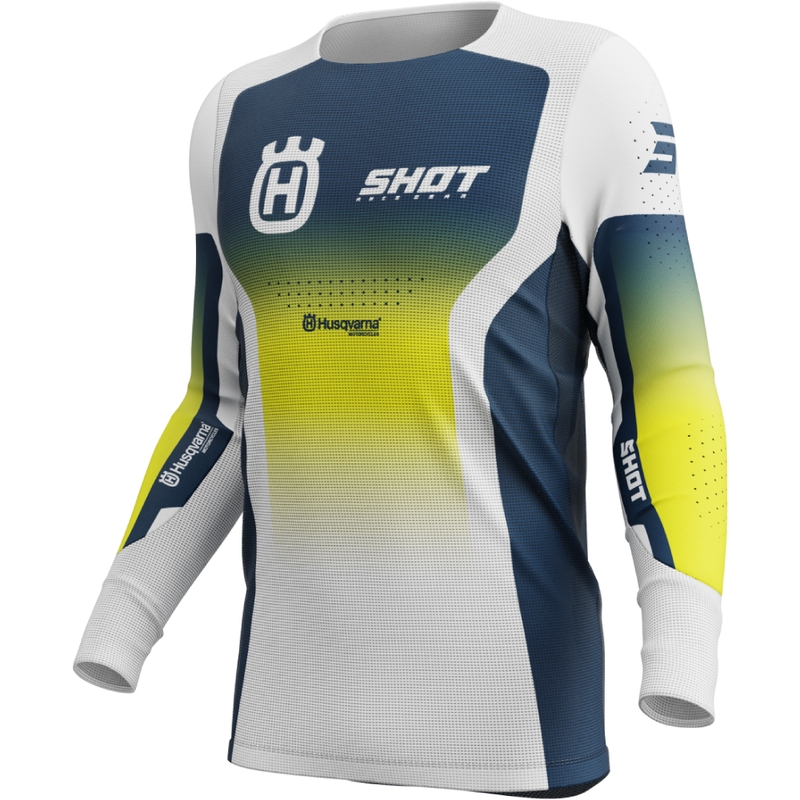 Motocross pelipaita Shot Aerolite HVA sininen