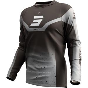Motocross pelipaita Shot Devo Blast musta-harmaa