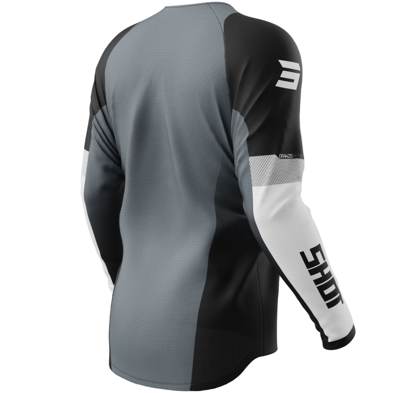 Motocross pelipaita Shot Draw Instinct harmaa