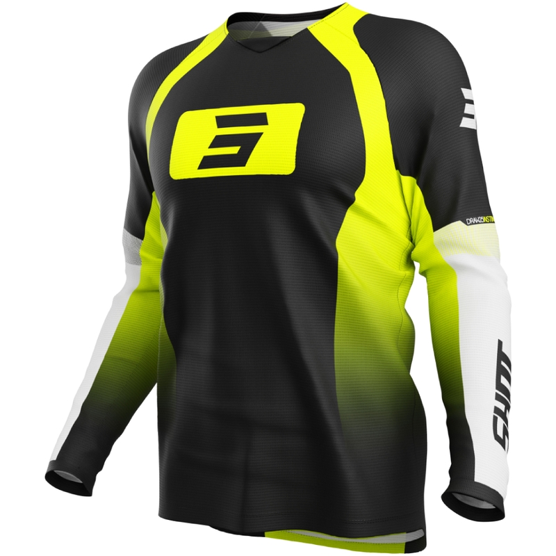 Motocross pelipaita Shot Draw Instinct fluo keltainen
