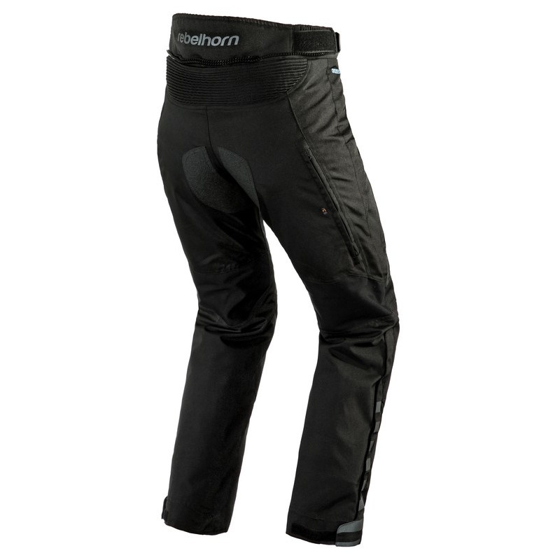 Naisten moto puku Rebelhorn Hiker II musta
