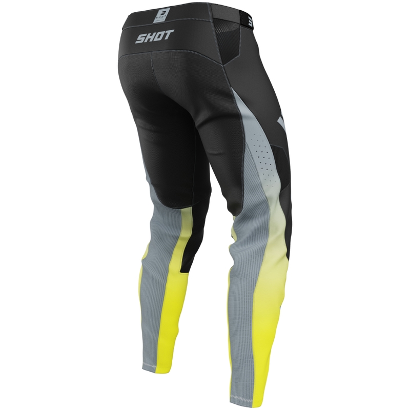 Shot Aerolite HVA Motocross-housut musta ja harmaa