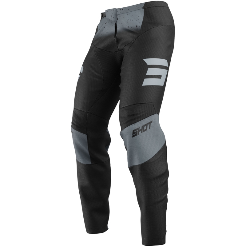 Shot Devo Blast Motocross-housut Musta ja harmaa