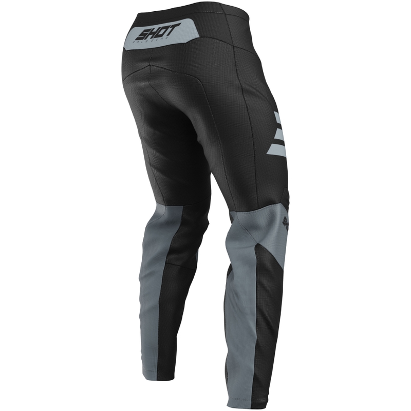 Shot Devo Blast Motocross-housut Musta ja harmaa