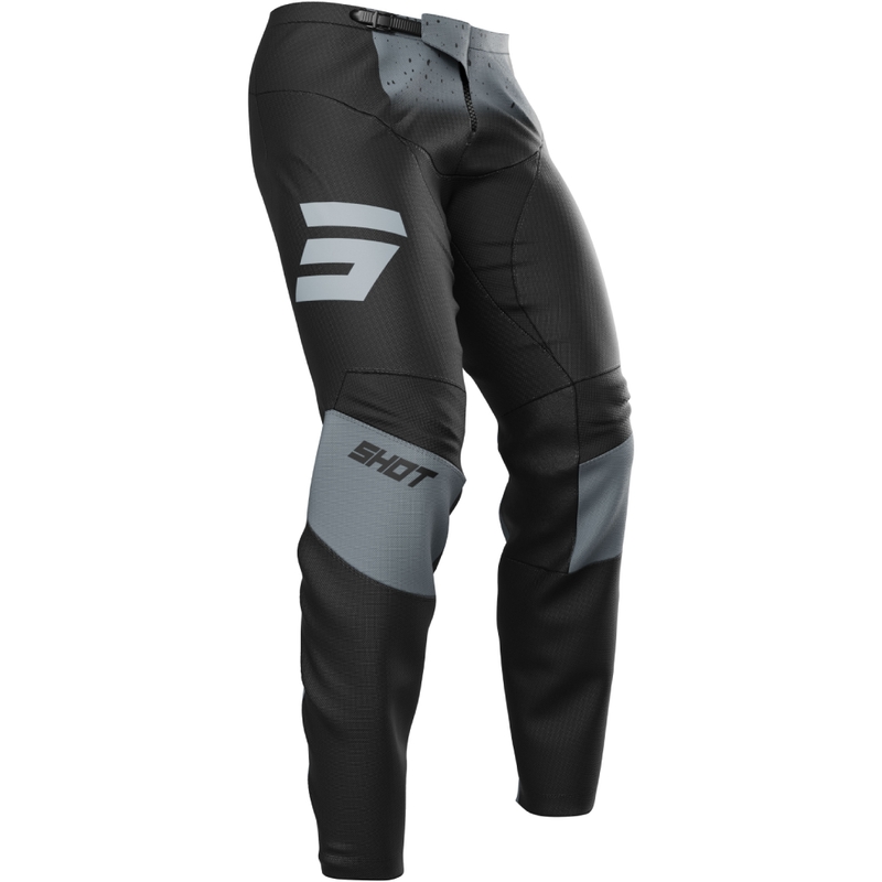 Shot Devo Blast Motocross-housut Musta ja harmaa