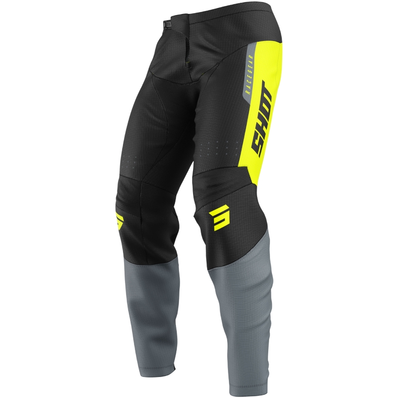 Shot Devo League motocross housut fluo keltainen