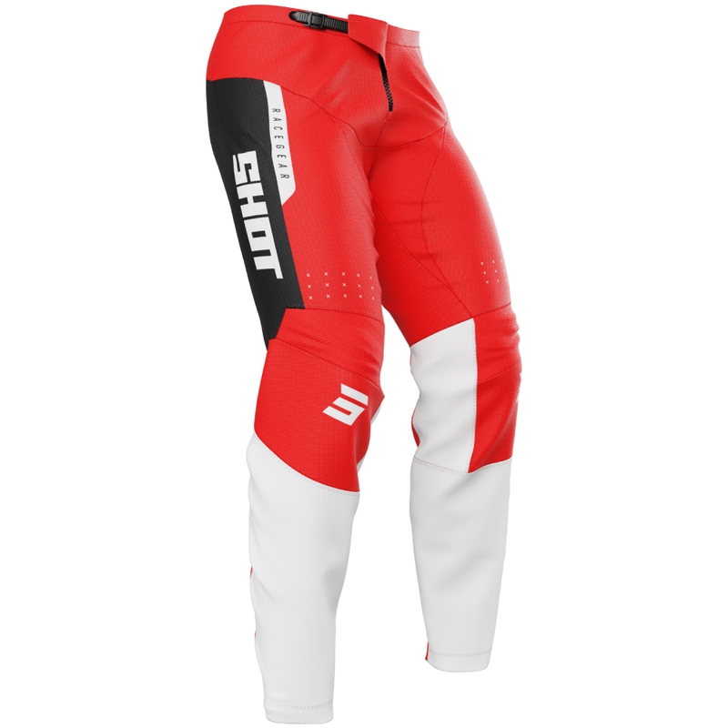 Motocross housut Shot Devo League Punainen