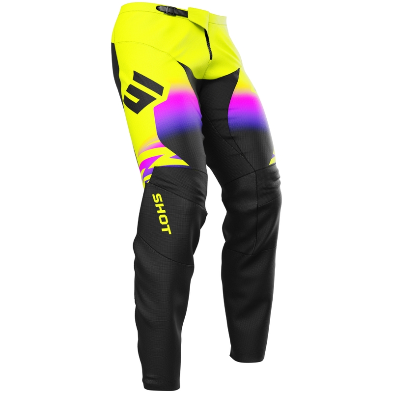 Motocross housut Shot Devo X-Trem fluo keltainen