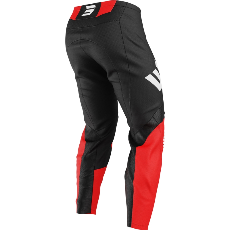 Motocross housut Shot Draw Vaisto Punainen