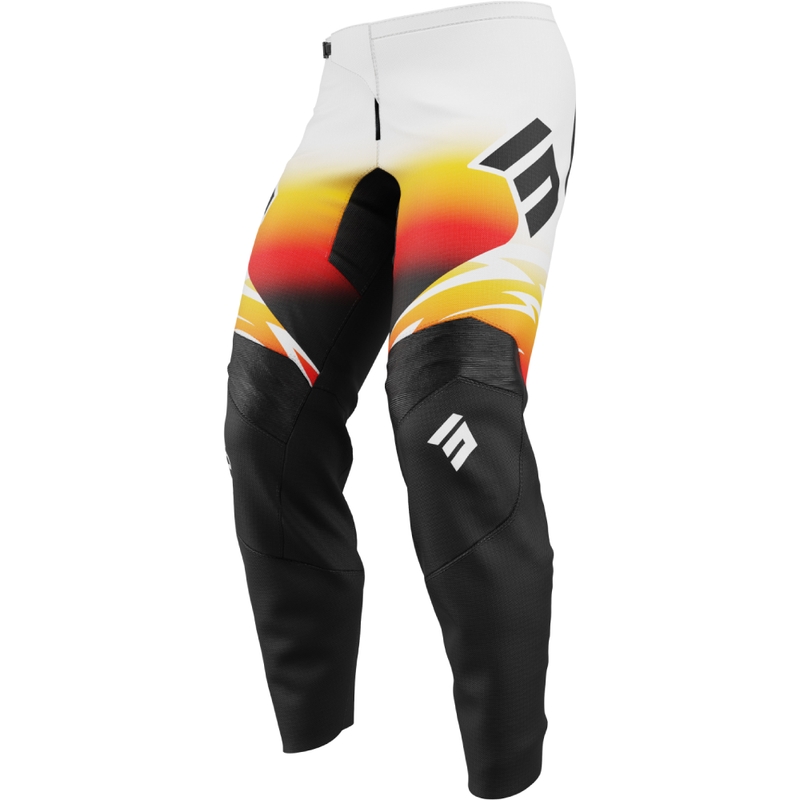 Lasten motocross housut Shot Draw X-Trem oranssi