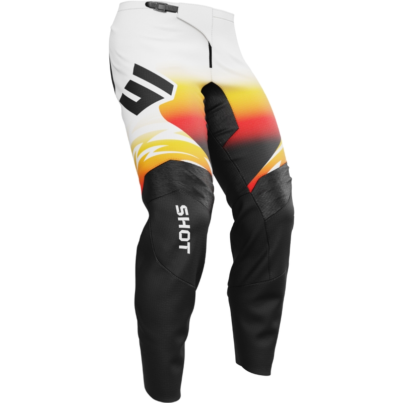 Lasten motocross housut Shot Draw X-Trem oranssi